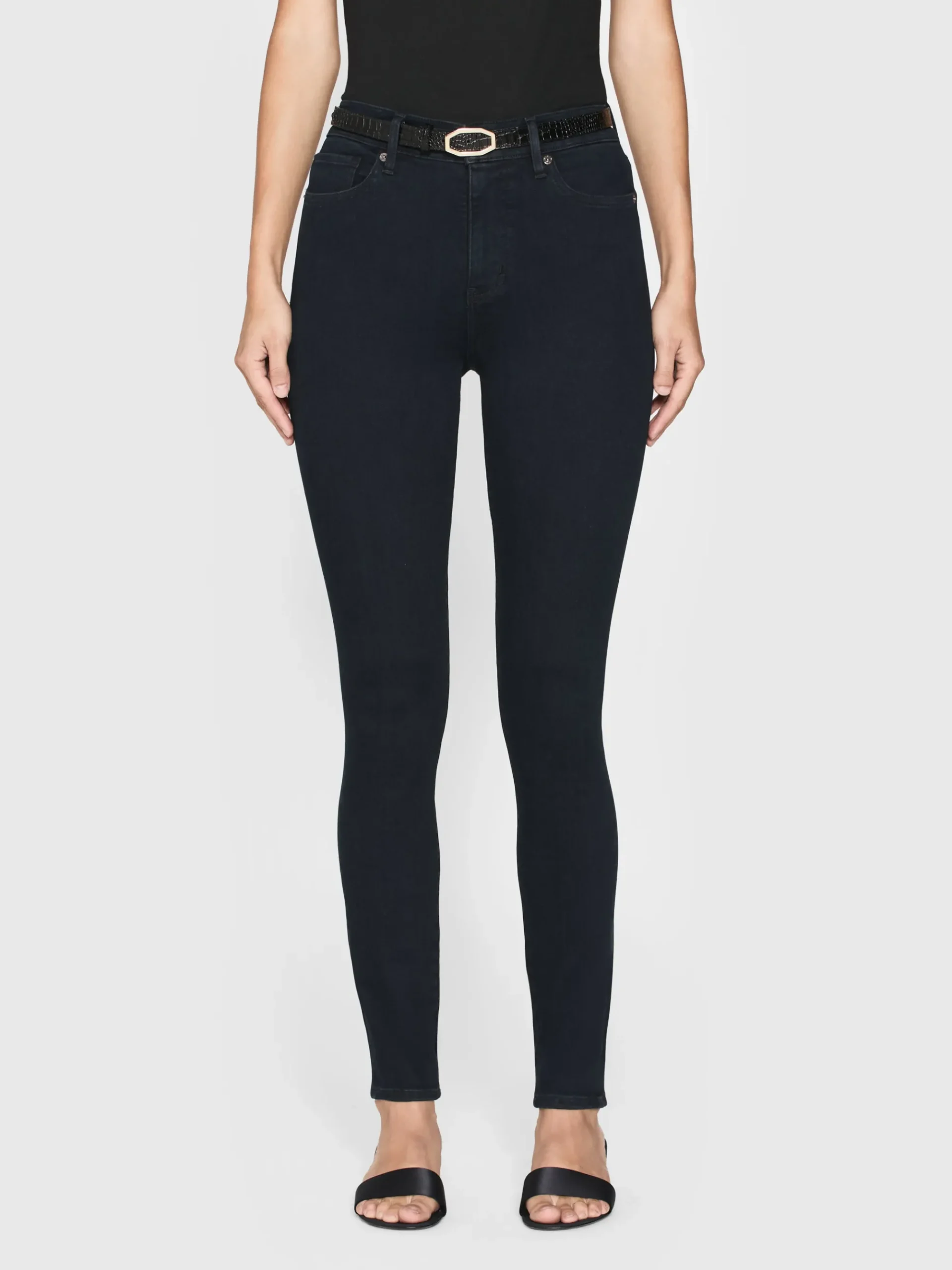 Women FRAME Le High Skinny in Slow Days