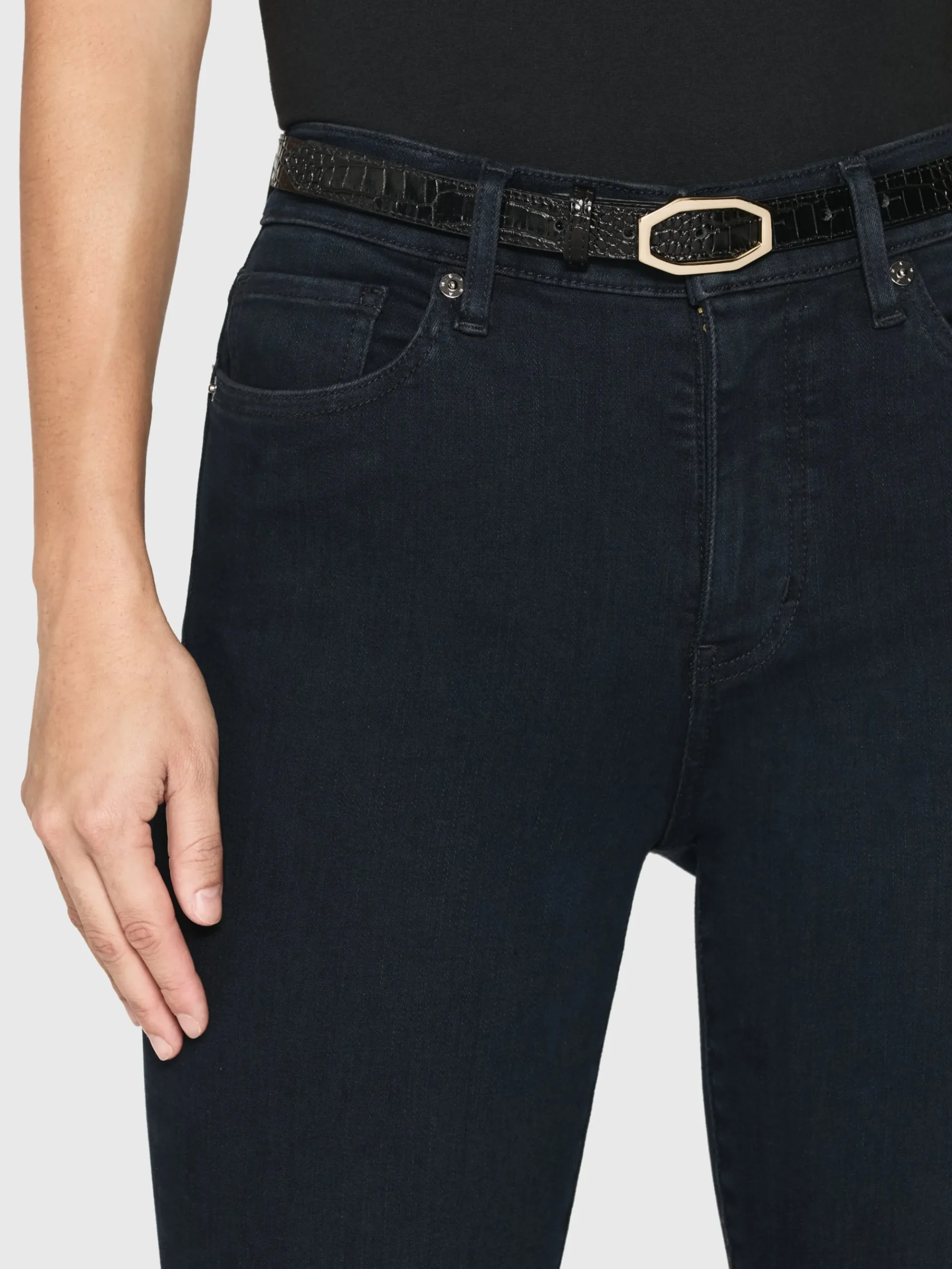 Women FRAME Le High Skinny in Slow Days