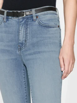 Women FRAME Le High Straight in Cosette Released Hem