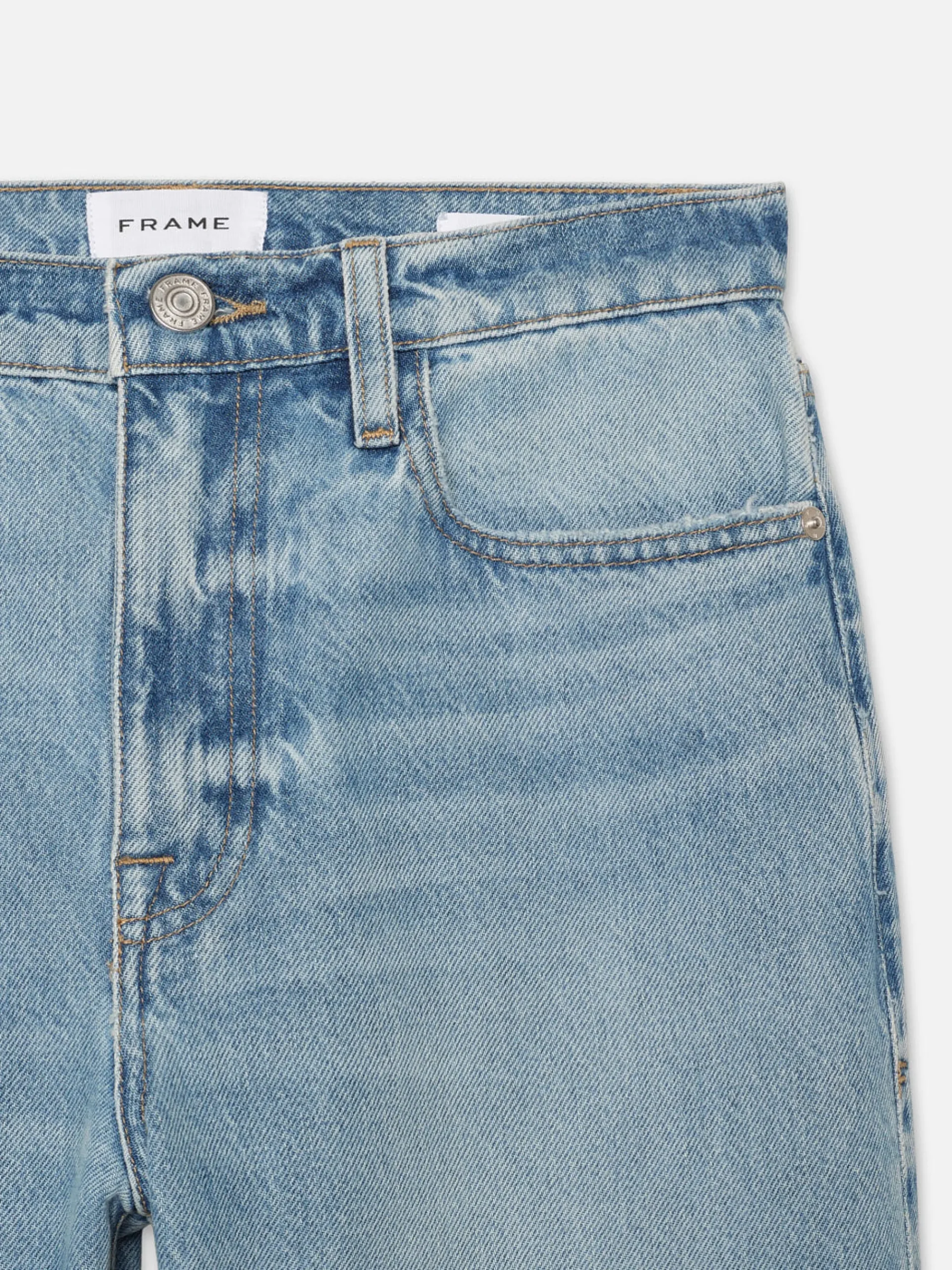 Women FRAME Le Jane Crop in Rhode Grind