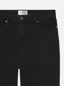 Women FRAME Le Jane Crop Raw Fray in