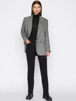 Women FRAME Le Mini Boot in Film Noir