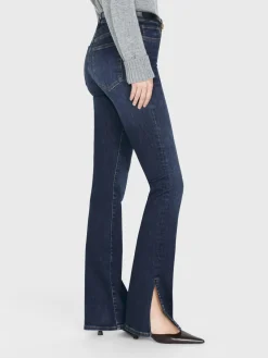 Women FRAME Le Mini Boot Outseam Slit in