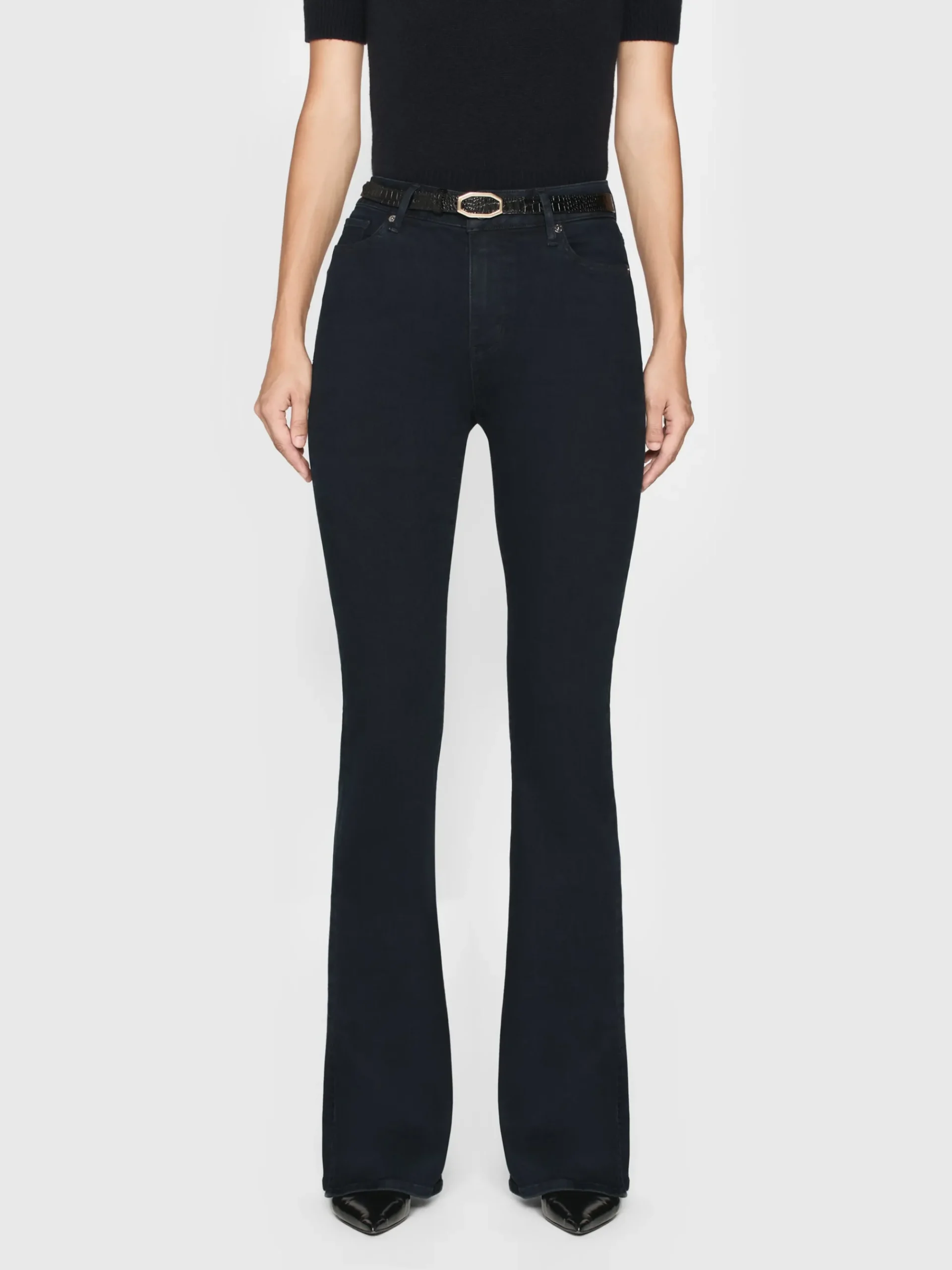 Women FRAME Le Mini Boot Outseam Slit in Slow Days