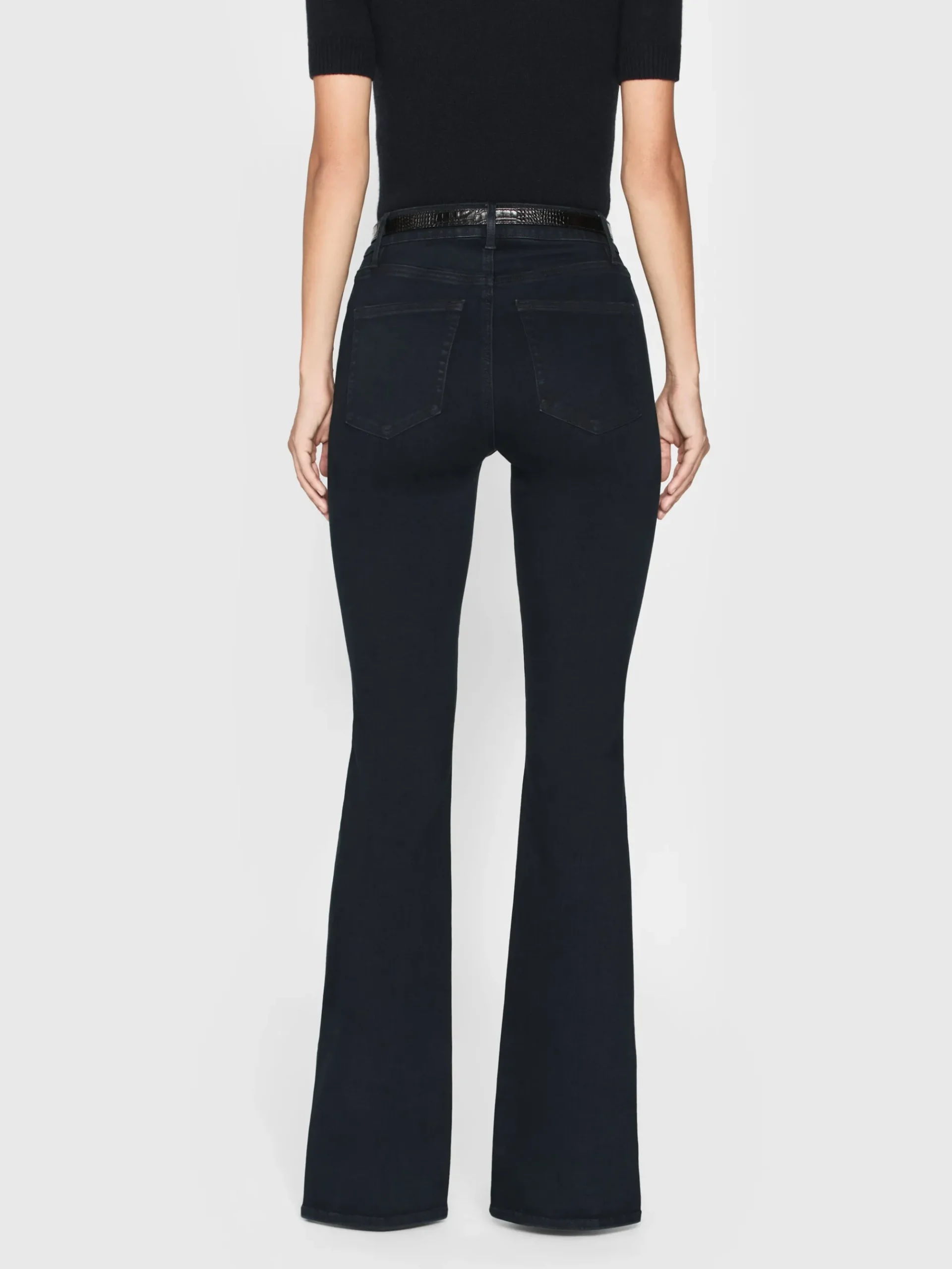 Women FRAME Le Mini Boot Outseam Slit in Slow Days