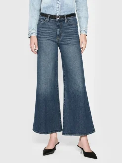 Women FRAME Le Palazzo Crop in