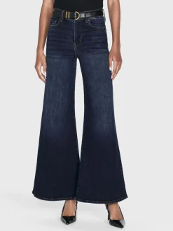 Women FRAME Le Palazzo Crop in