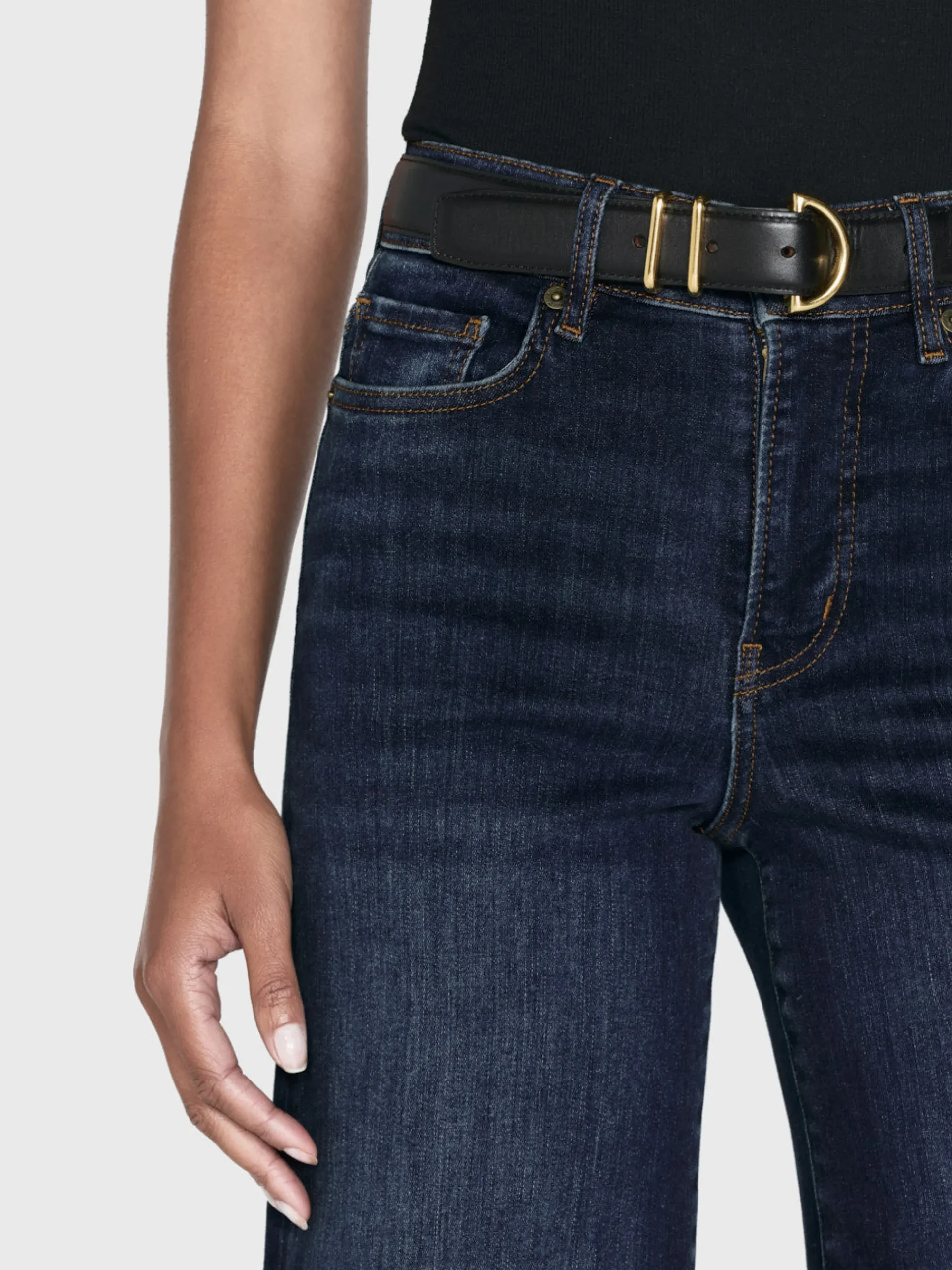 Women FRAME Le Palazzo Crop in