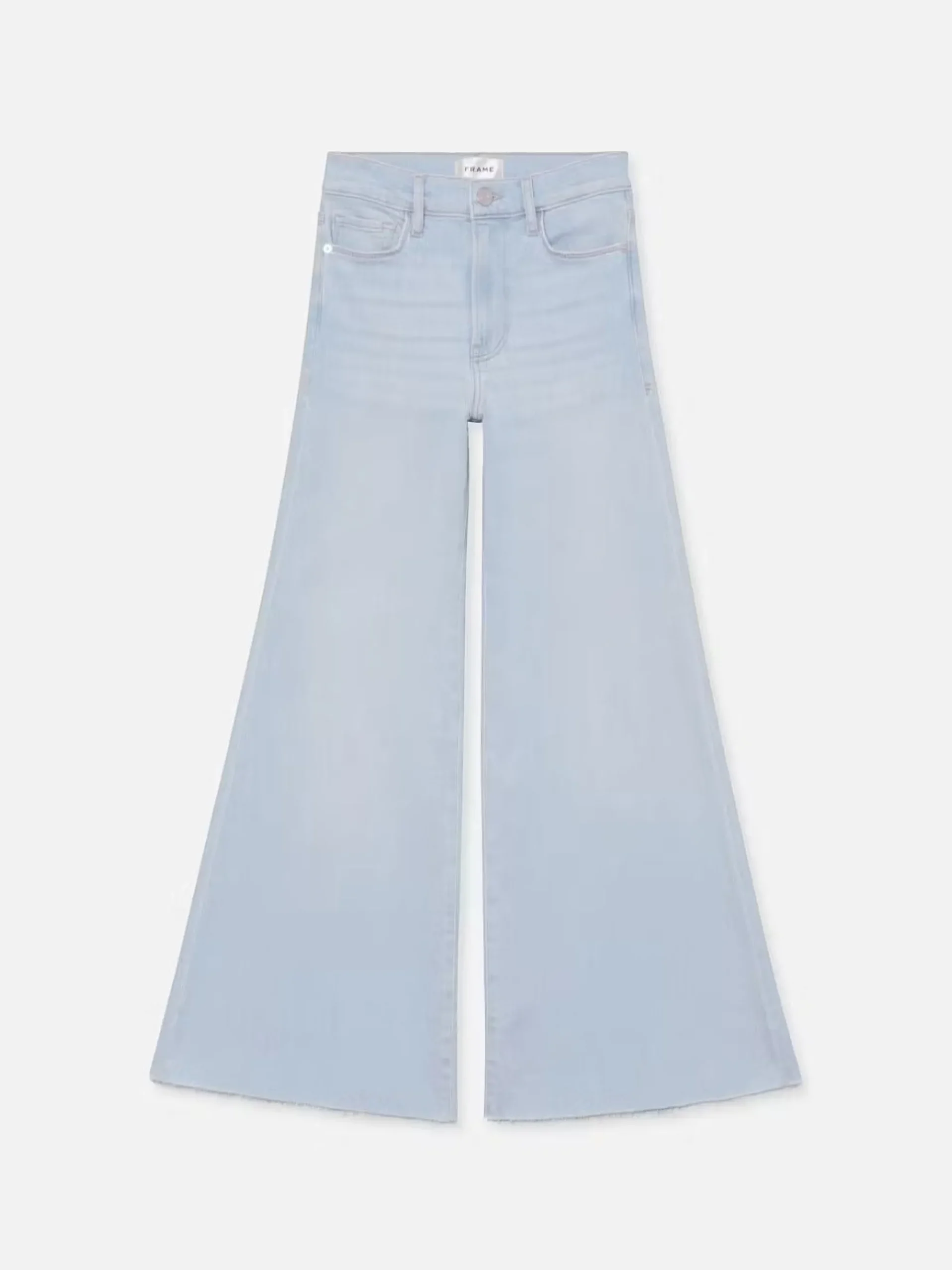 Women FRAME Le Palazzo Crop Raw After in