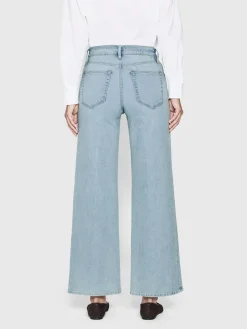 Women FRAME Le Slim Palazzo in Blue Springs