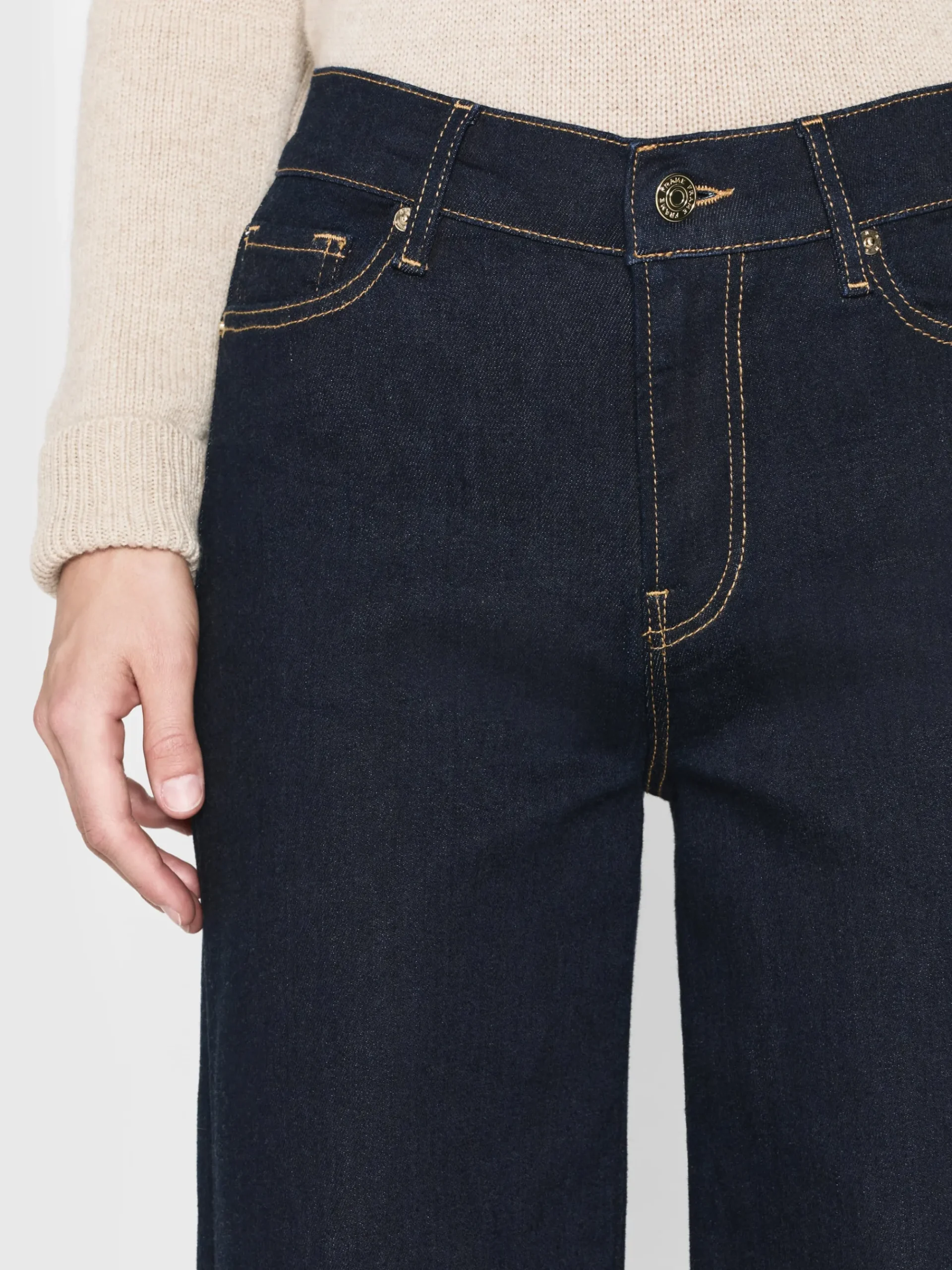 Women FRAME Le Slim Palazzo in