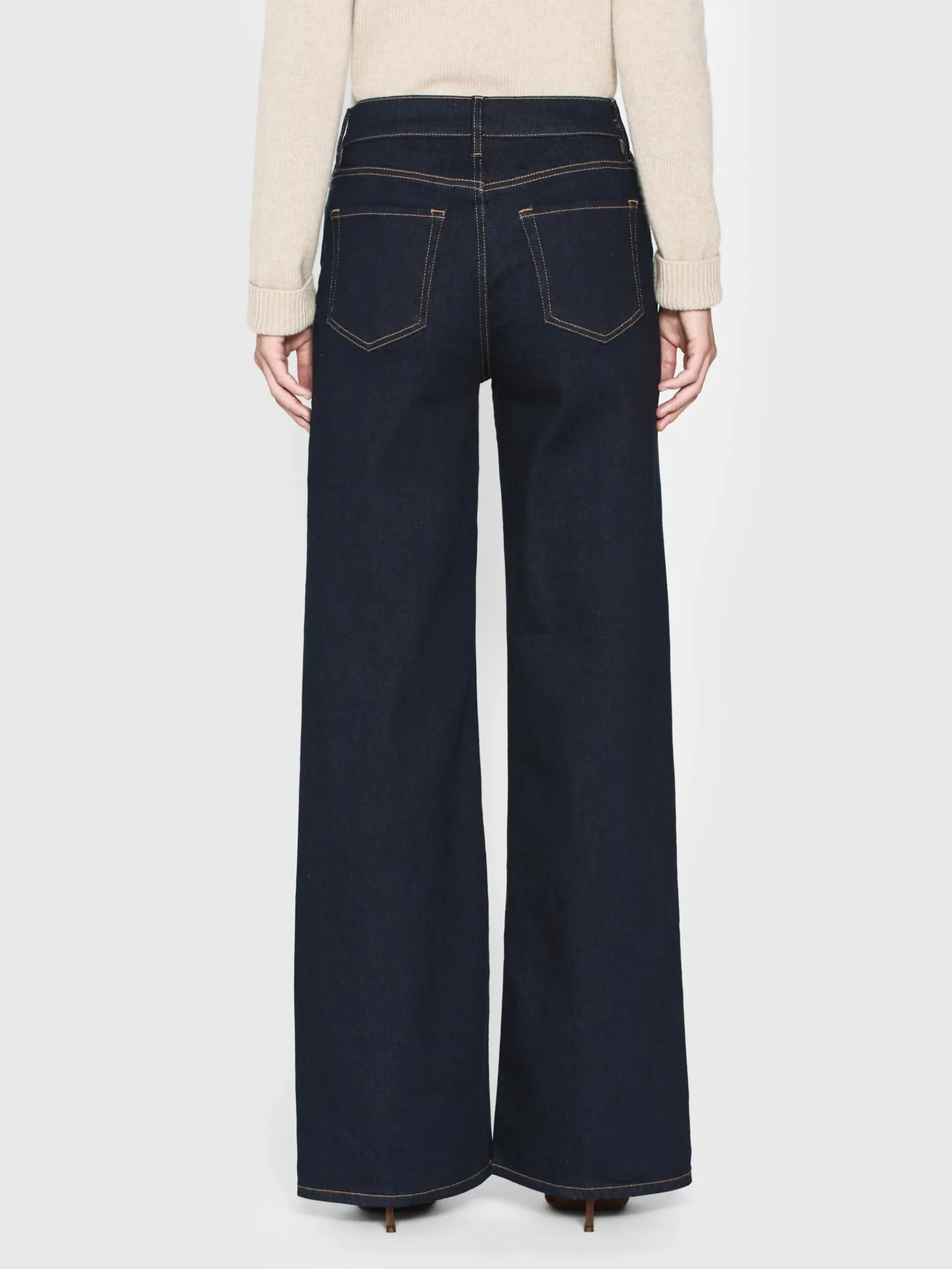 Women FRAME Le Slim Palazzo in