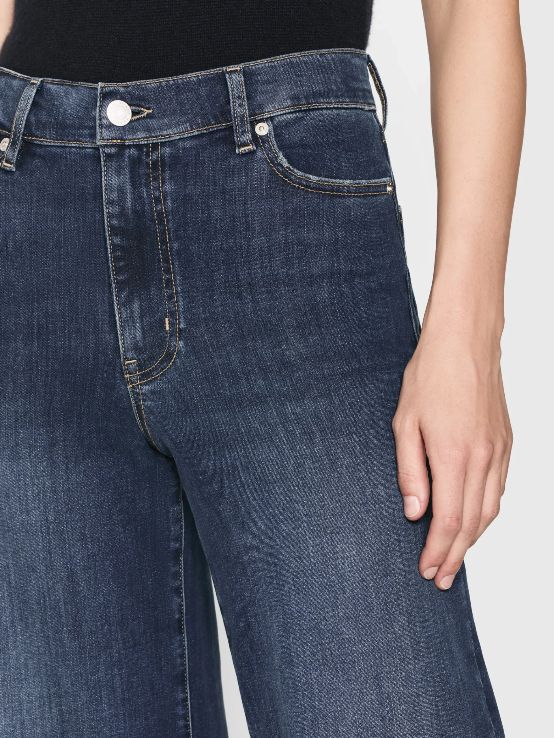 Women FRAME Le Slim Palazzo Long in