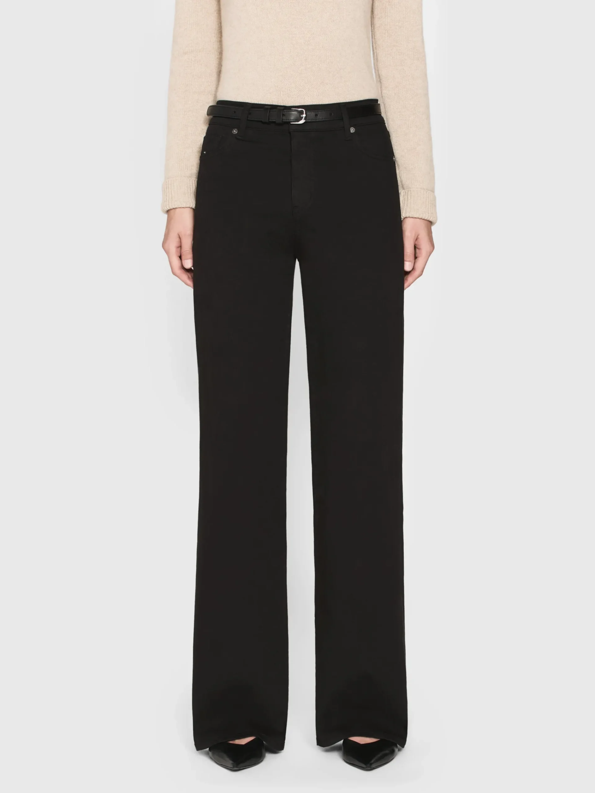 Women FRAME Le Slim Palazzo Long in