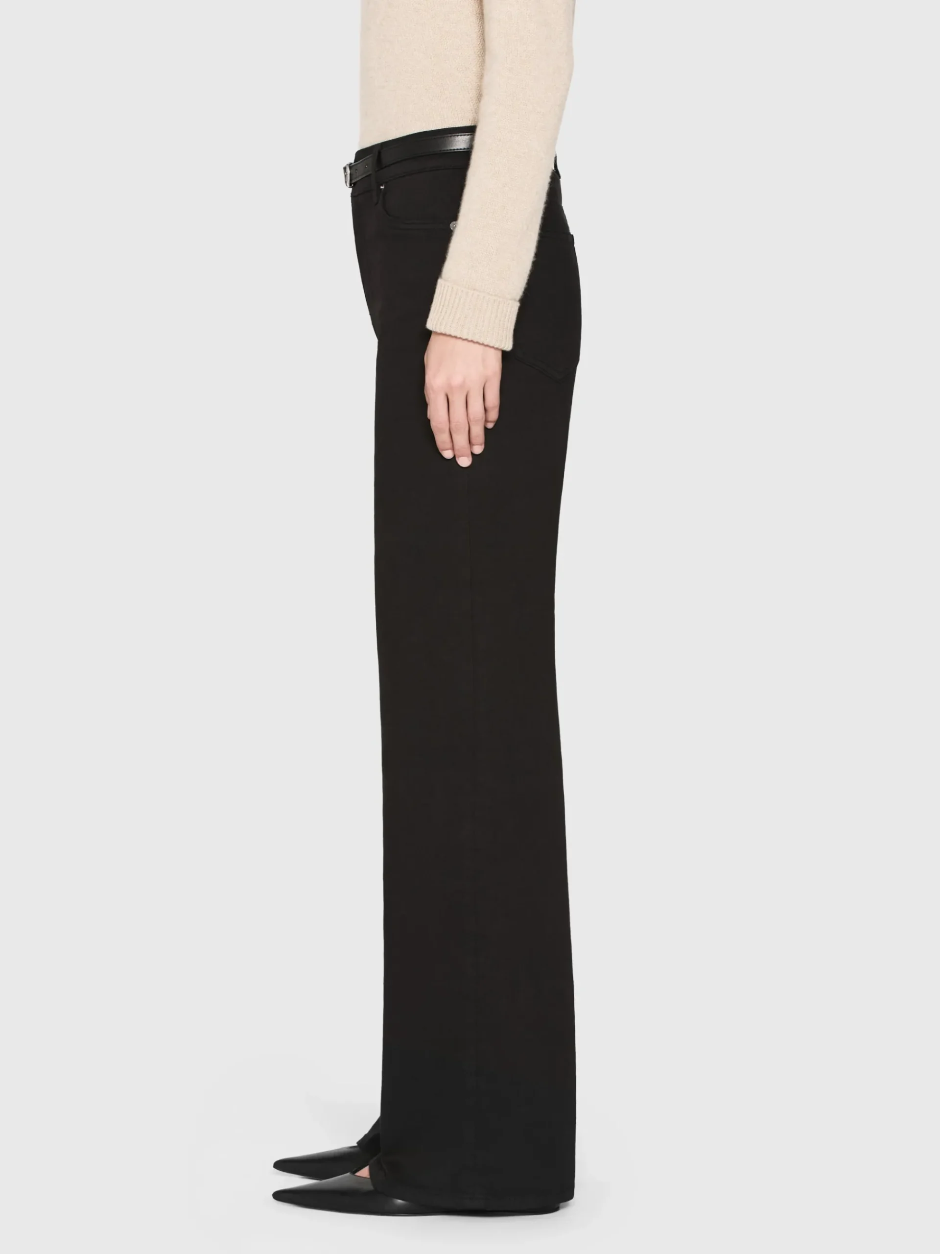 Women FRAME Le Slim Palazzo Long in