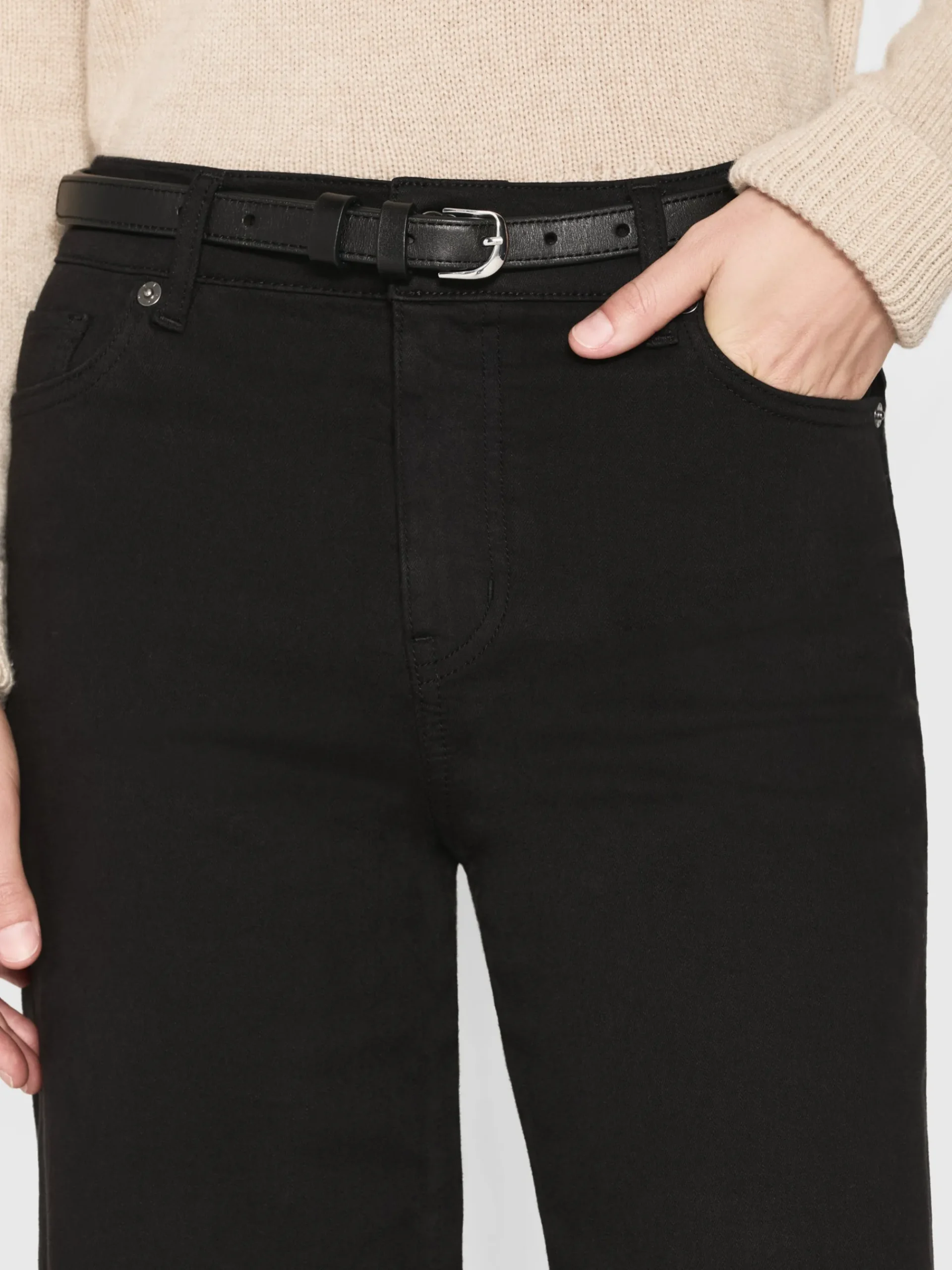 Women FRAME Le Slim Palazzo Long in