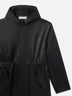 FRAME Leather Parka in