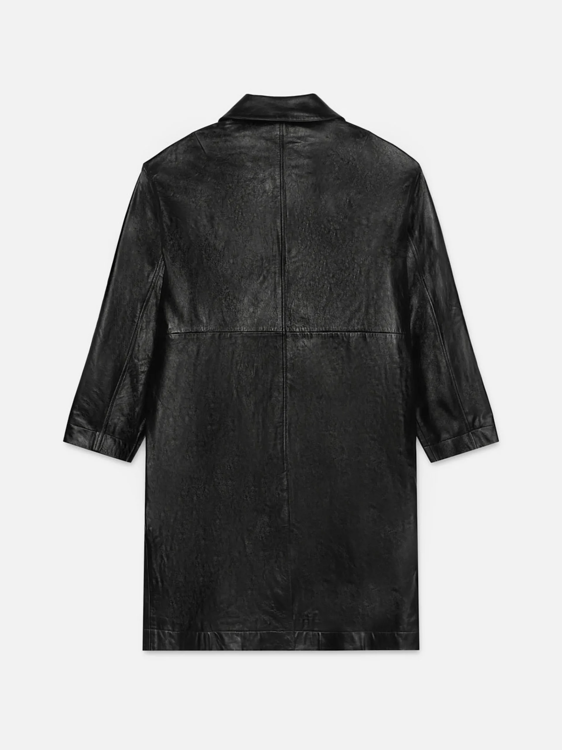 FRAME Leather Parka in