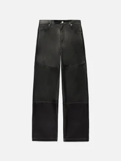 FRAME Leather Trouser in