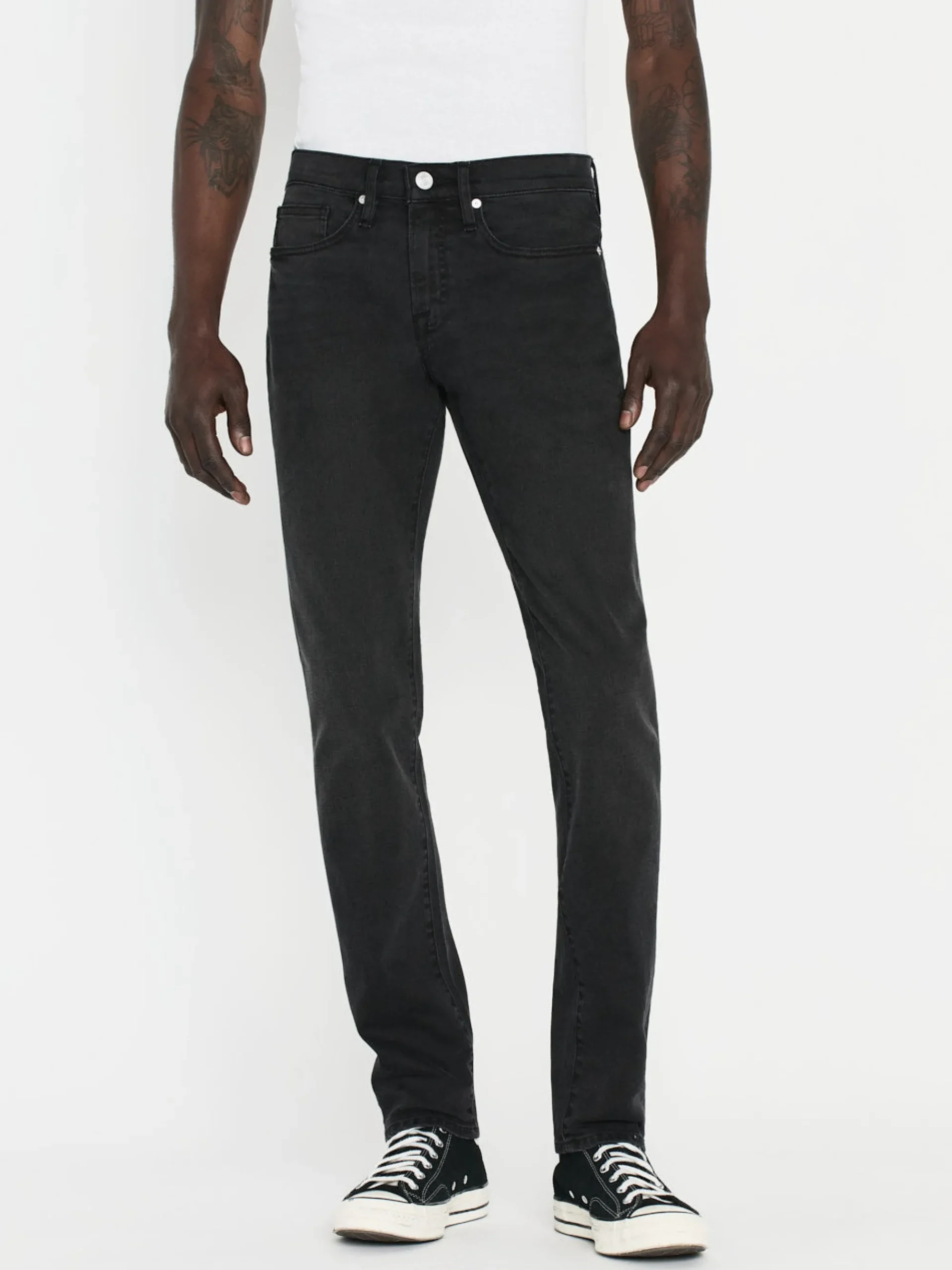 FRAME L'Homme Slim in Fade To Grey