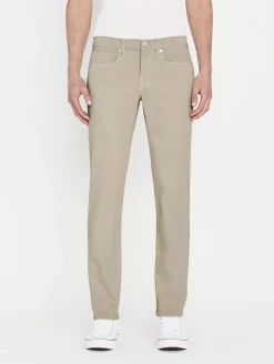 FRAME L'Homme Slim Brushed Twill in Mineral Grey