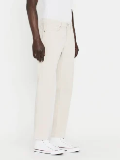 FRAME L'Homme Slim Brushed Twill in Milk Beige