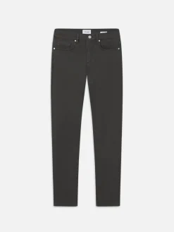 FRAME L'Homme Slim Twill in Dark Charcoal
