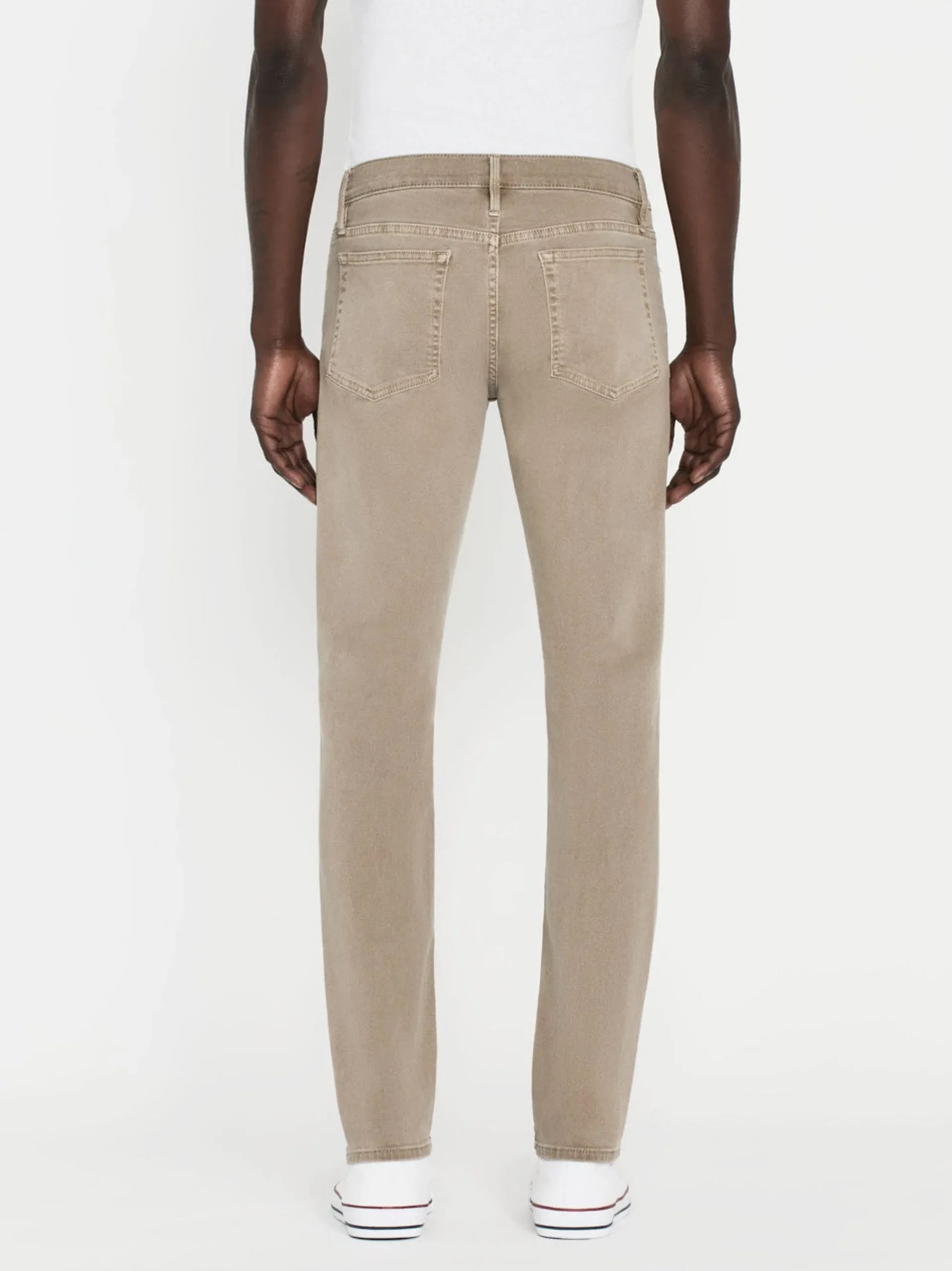 FRAME L'Homme Slim Twill in Garage Grime