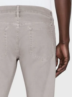 FRAME L'Homme Slim Twill in Garage Blue Grey