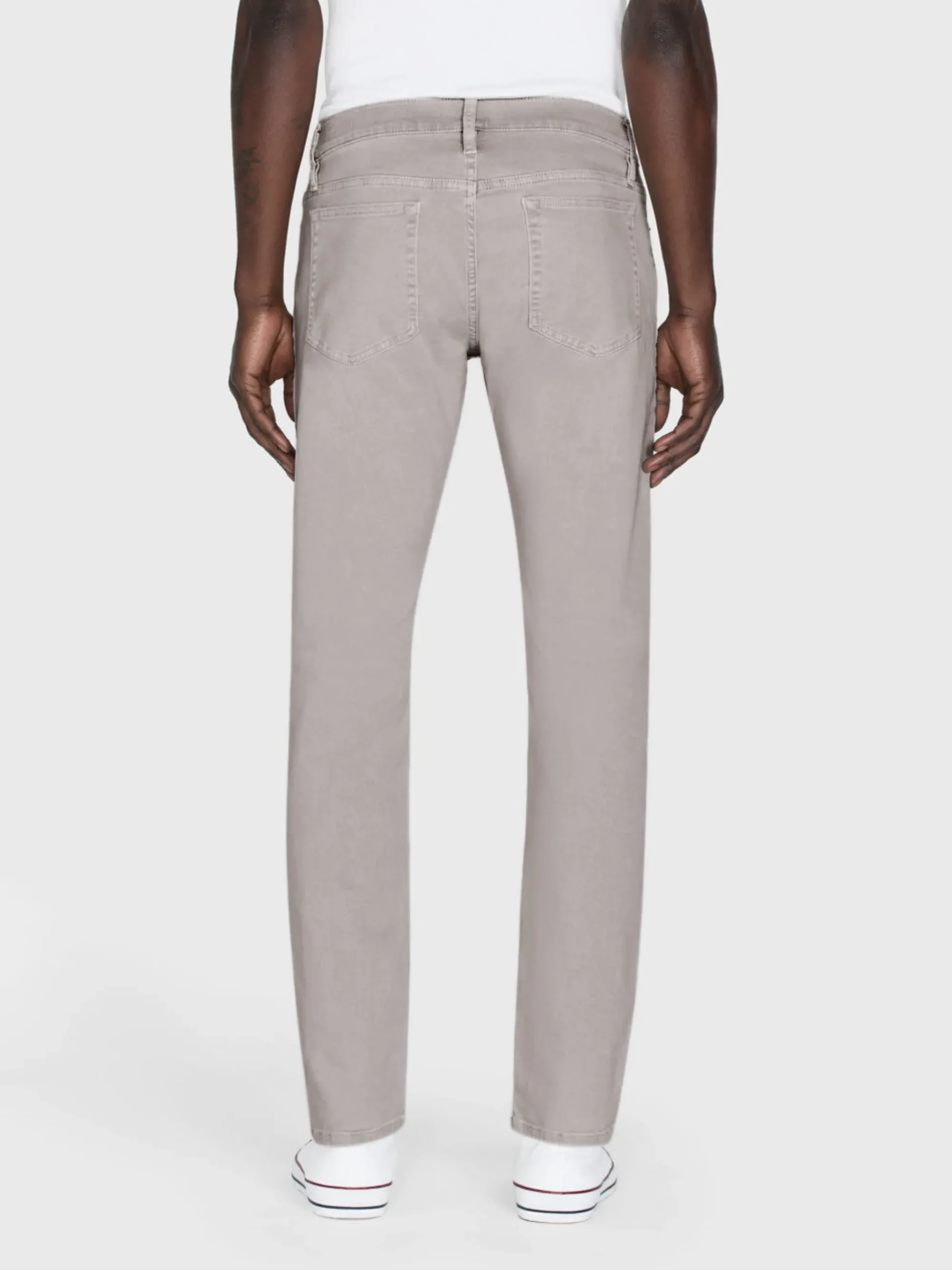 FRAME L'Homme Slim Twill in Garage Blue Grey