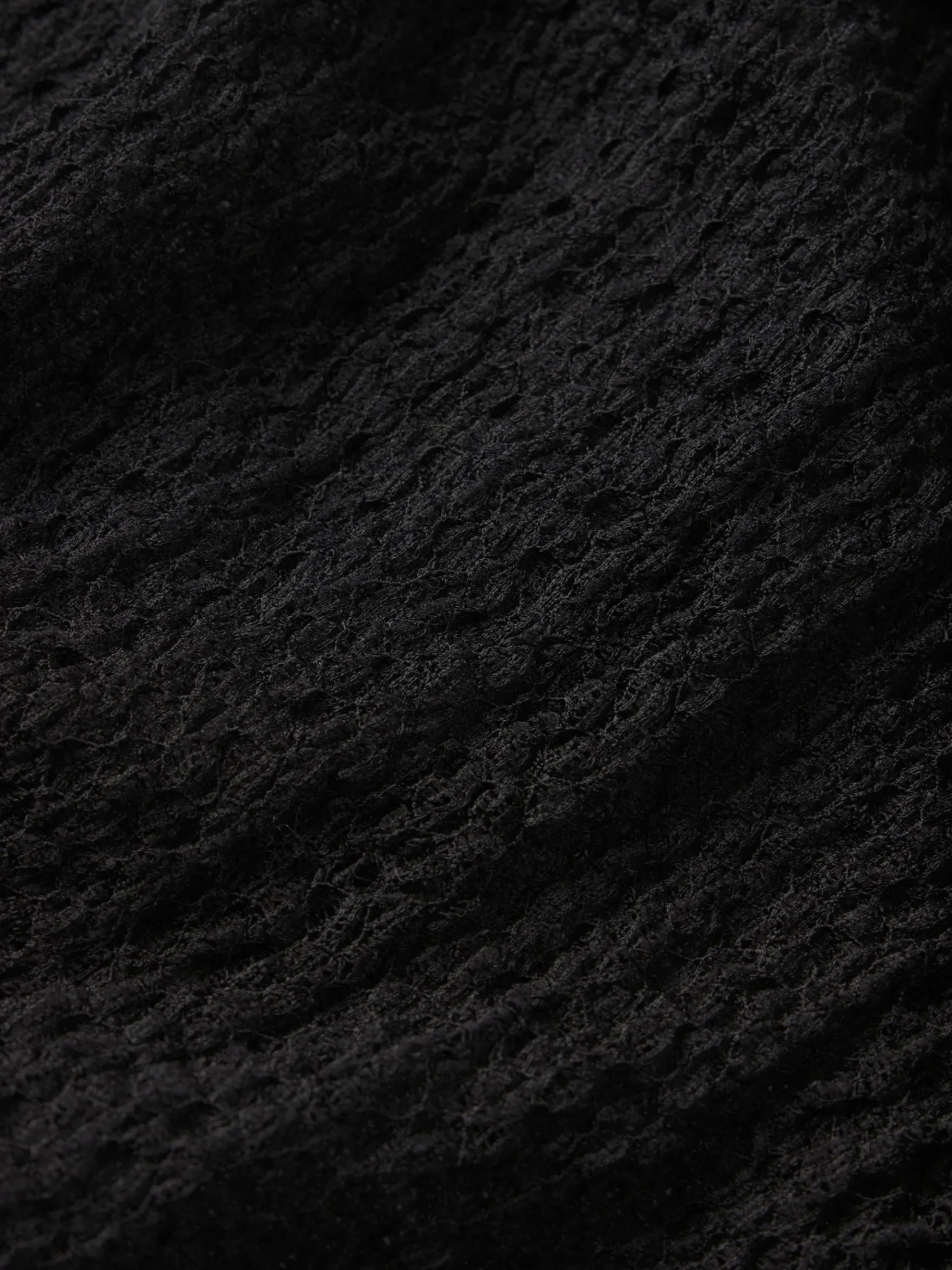 Women FRAME Mesh Lace Long Sleeve Polo in