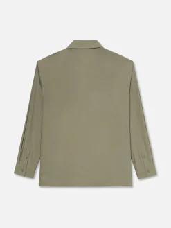 FRAME Military Shirt in Dry Sage