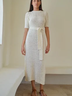 Women FRAME Mixed Stitch Sweater Dress in