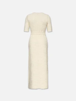 Women FRAME Mixed Stitch Sweater Dress in