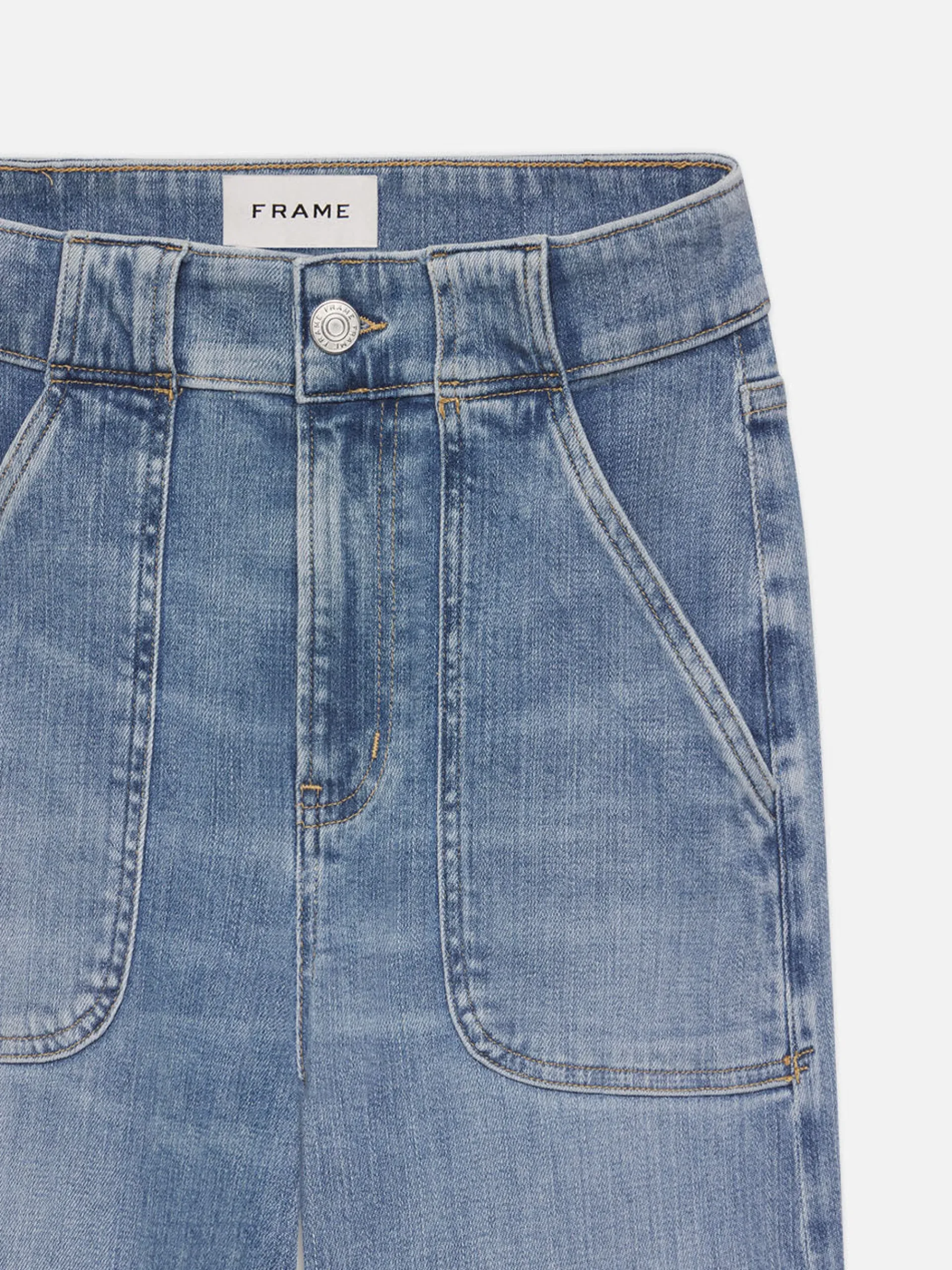 Women FRAME Modern Pocket Jean in