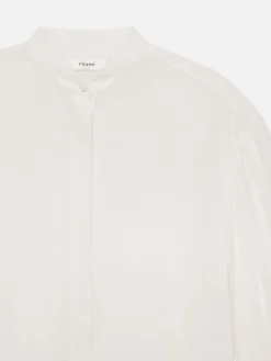 Women FRAME Modern Puff Sleeve Shirt in