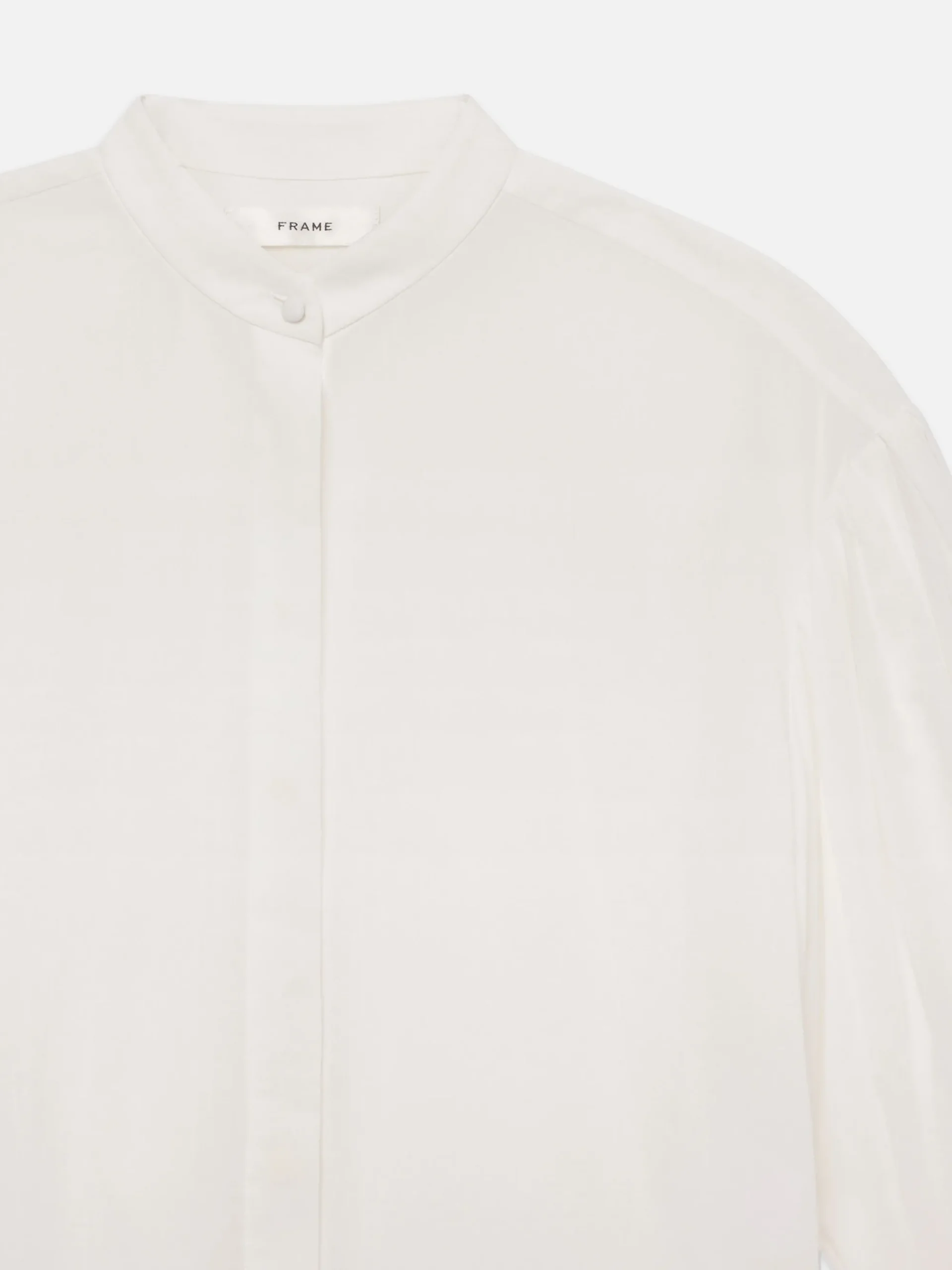 Women FRAME Modern Puff Sleeve Shirt in