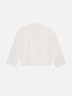 Women FRAME Modern Puff Sleeve Shirt in