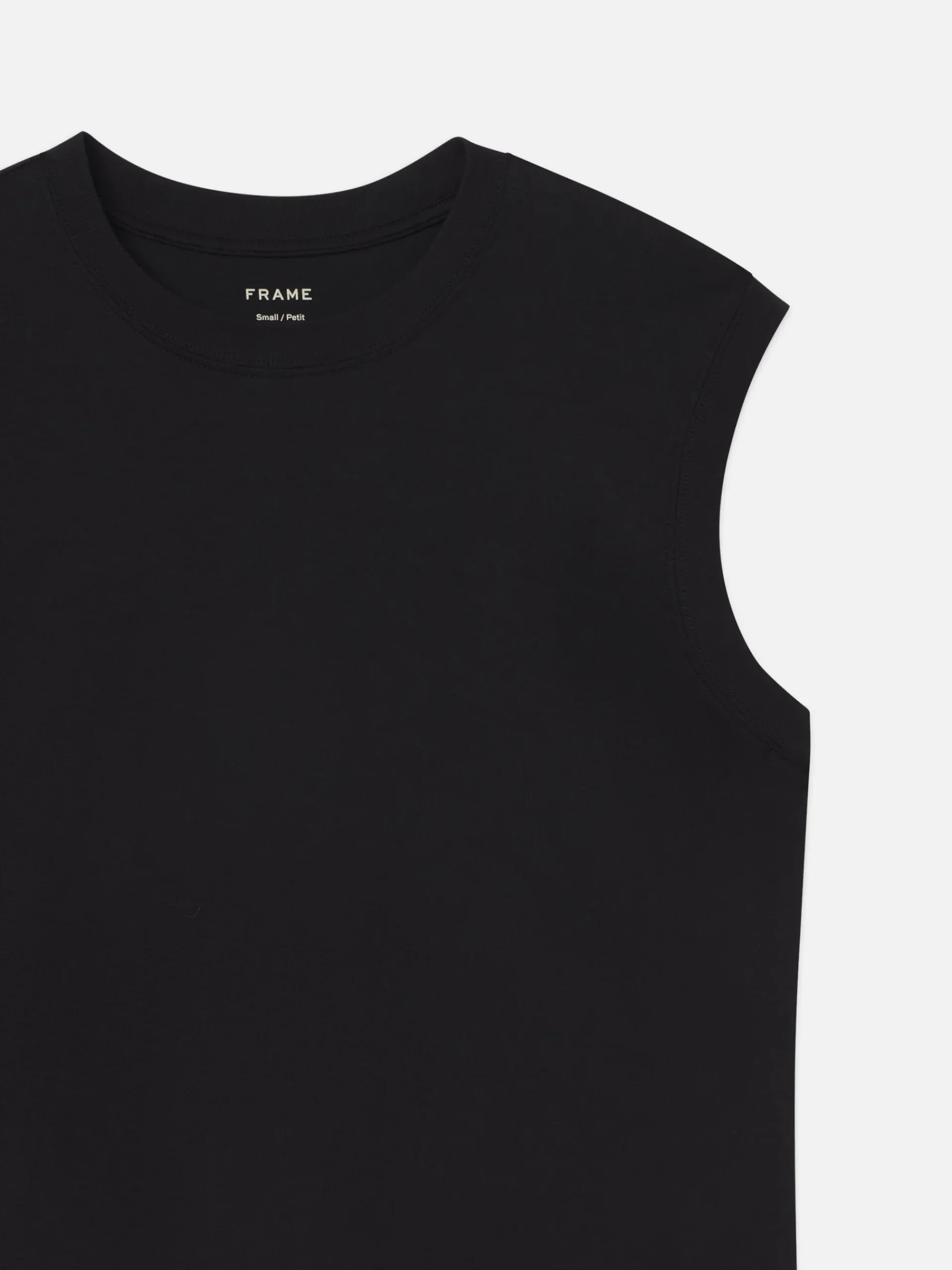 Women FRAME Muscle Crew Tank in