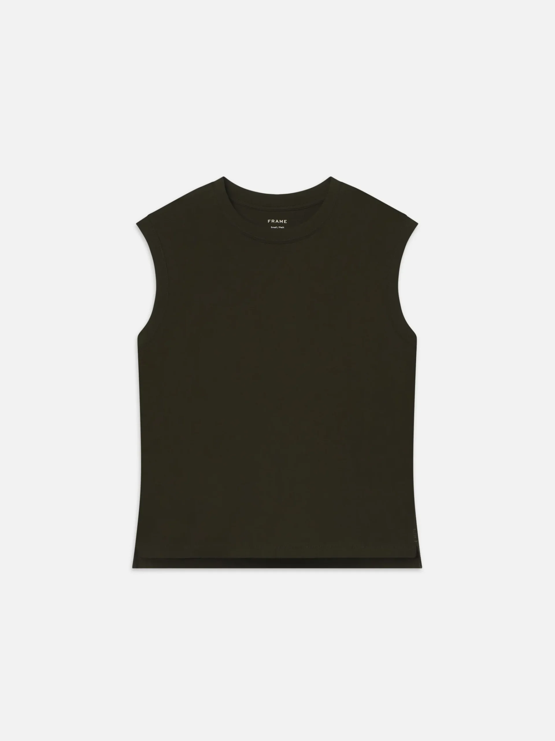 Women FRAME Muscle Crew Tank in