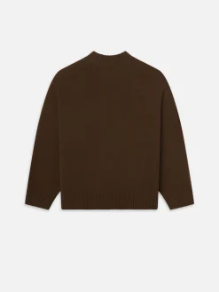 Women FRAME Oversized Cashmere Crew in