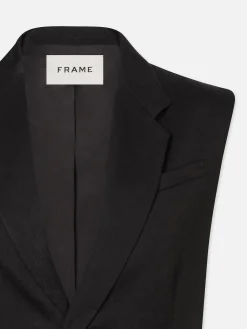 Women FRAME Oversized Vest in