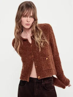 Women FRAME Patch Pocket Cardi in