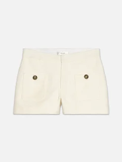 Women FRAME Patch Pocket Trouser Short in