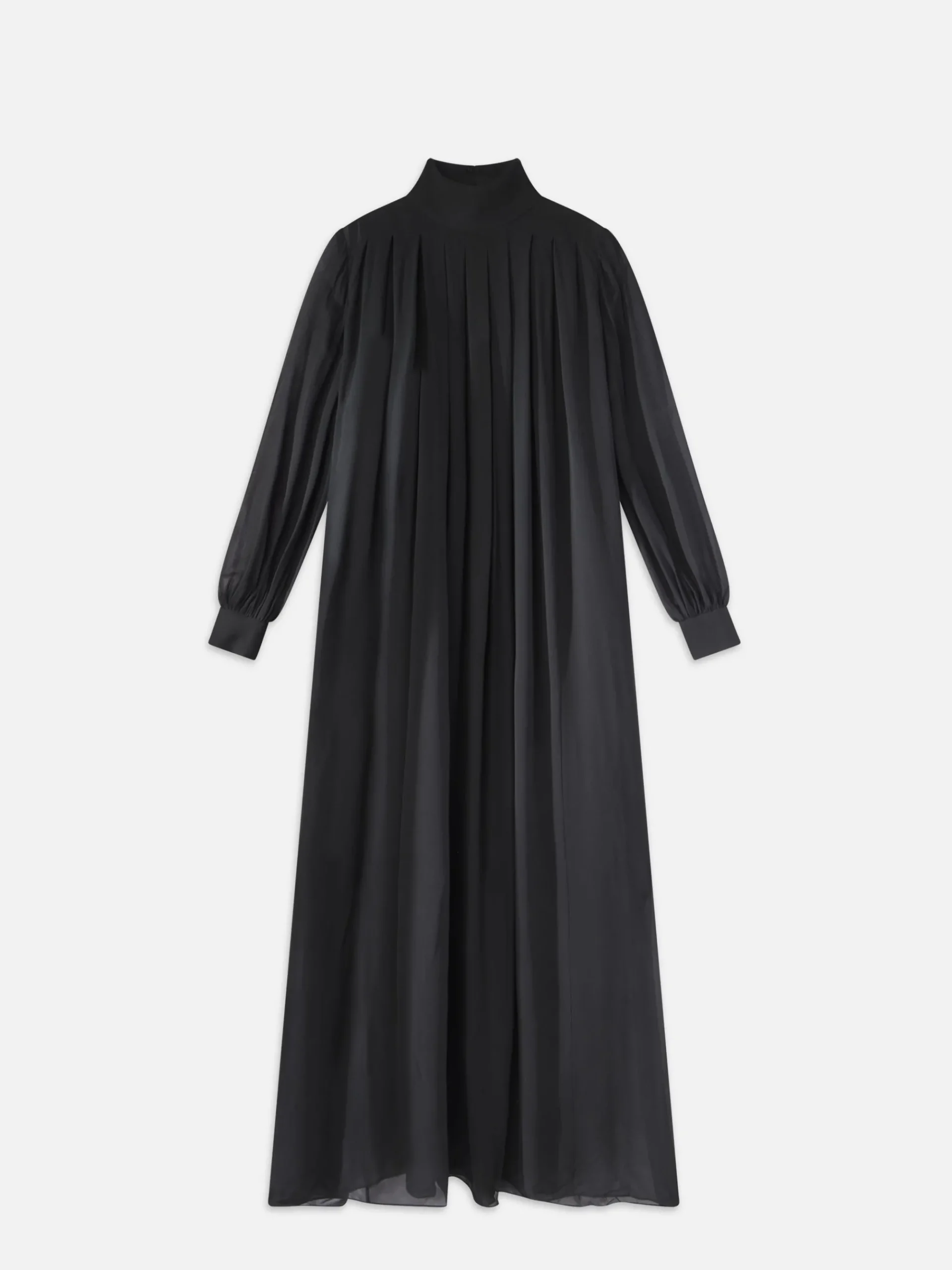 Women FRAME Pleated Column Maxi in