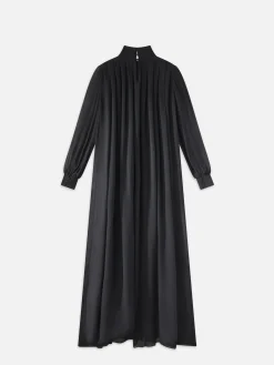 Women FRAME Pleated Column Maxi in