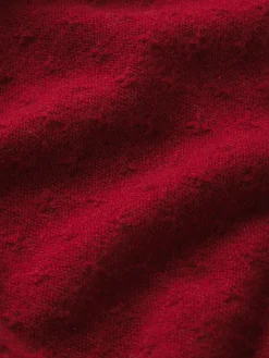 Women FRAME Pointelle Puff Sleeve Sweater in