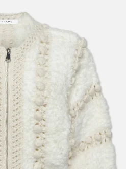 Women FRAME Pom Pom Cardi in