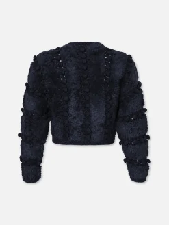Women FRAME Pom Pom Cardi in