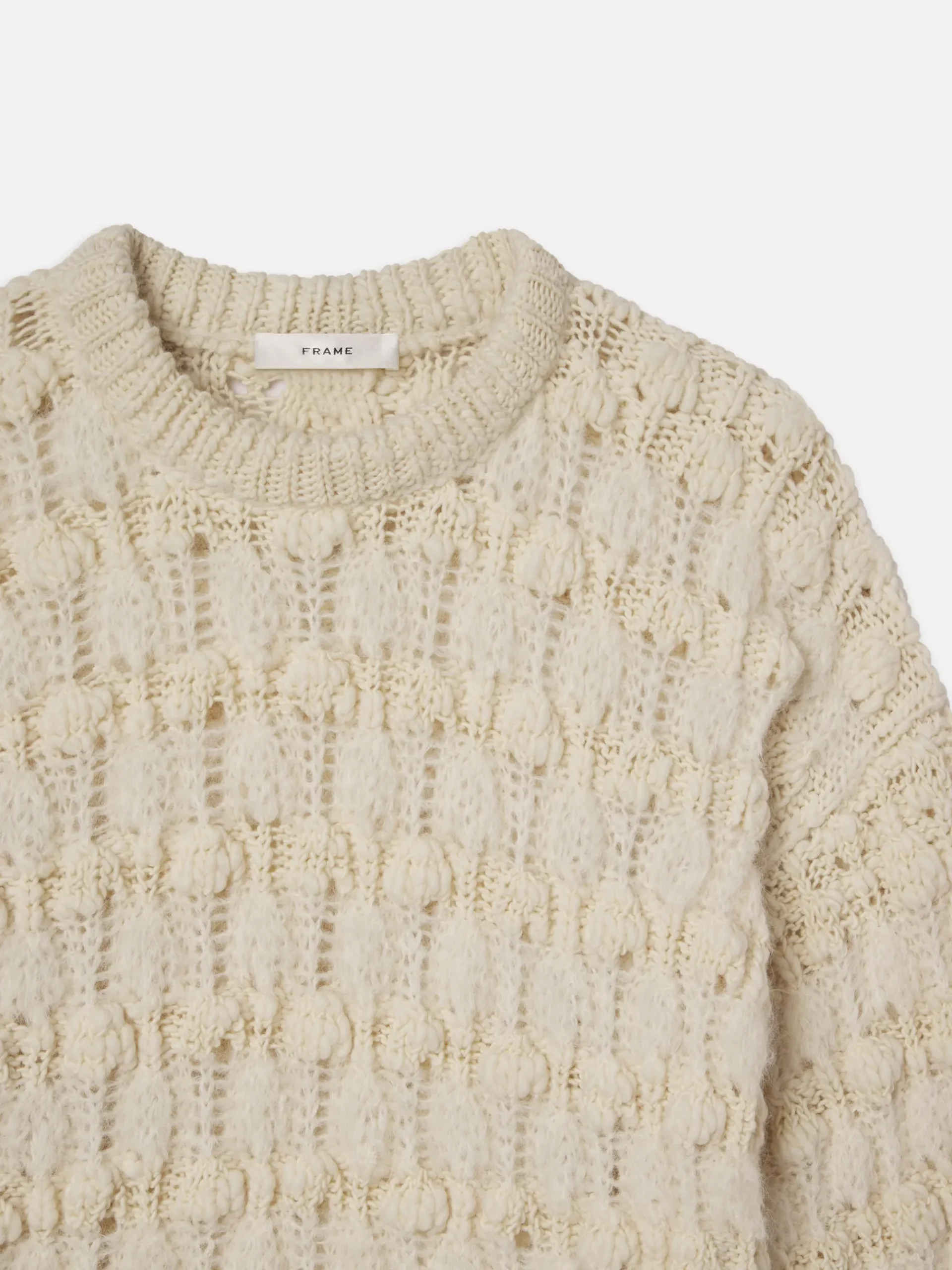 Women FRAME Popcorn Stripe Sweater in